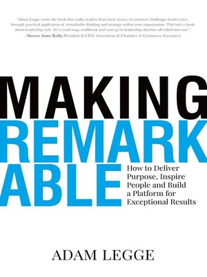 cover image of Making Remarkable